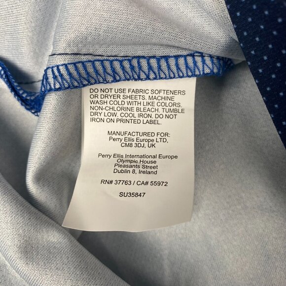 PGA TOUR Polo Shirt Men’s Size M Blue,Golf,UPF 50,Lightweigt,Athletic - Picture 8 of 13